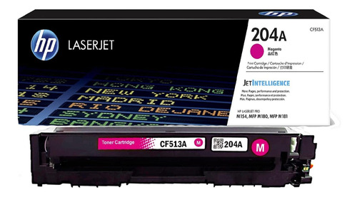 Cartucho De Toner Hp 204a Magenta Laserjet Original