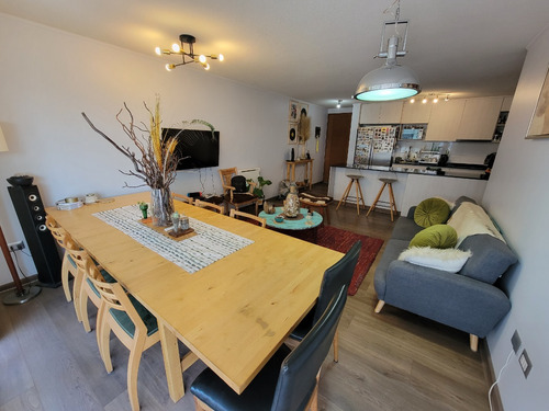 Depto Semi Amoblado En Arriendo 3d/3b/e/b Cerca U.catolica