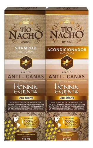 Kit Tionacho Anticanas 415ml - mL a $86