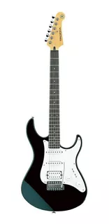 Guitarra elétrica para canhoto Yamaha PAC012/100 Series PACIFICA 112J de amieiro black brilhante com diapasão de pau-rosa
