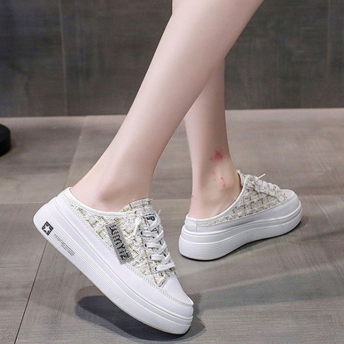 N Sandalias De Tacón Mujer Tenis Plataformas