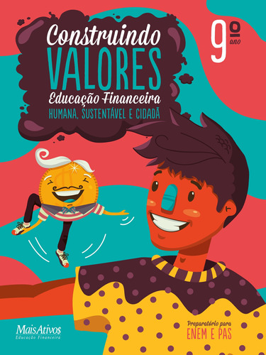 Construindo Valores, 9º ano, de Modernell, Álvaro. Editora Mais Ativos Serviços de Educação Ltda, capa mole em português, 2016