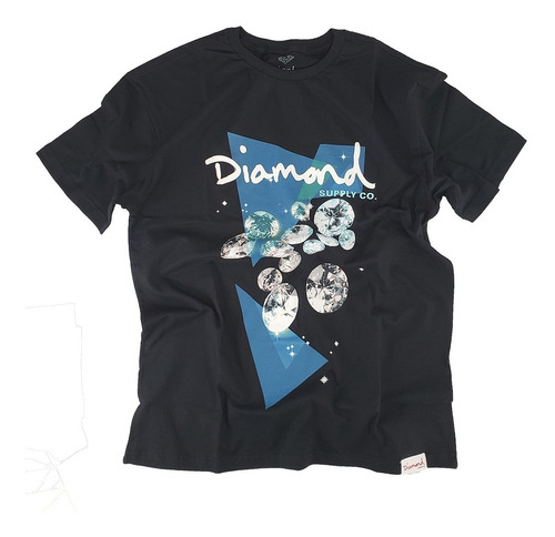 Camiseta  Diamond Skate Galatic Tee A005 Original