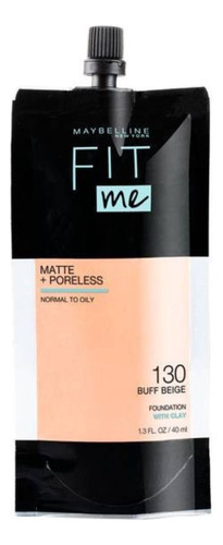 Maybelline Fit Me Base Líquida Matte + Poreless