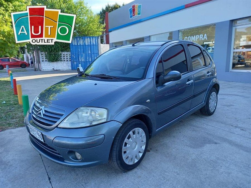 Citroën C3 1.6 2008 Gris Oscuro 5 Puertas
