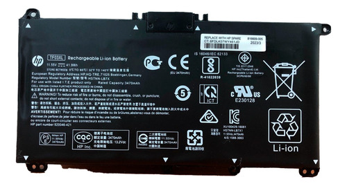 Bateria Compatible Para Hp Tf03xl