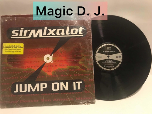 Sir Mix-a-lot Vinilo Jumó On It Dance Remix Sirmixalot (Usado)