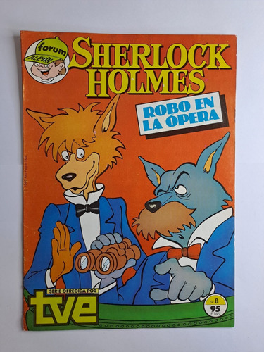 Sherlock Holmes Revista Nª 8 Año 1986 Robo En La Pera