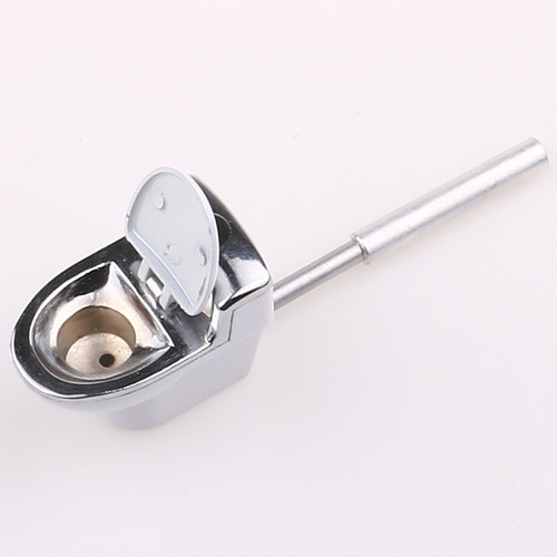 1 Tubo De Inodoro Creative Alloy + 1 Trituradora De Cigarril