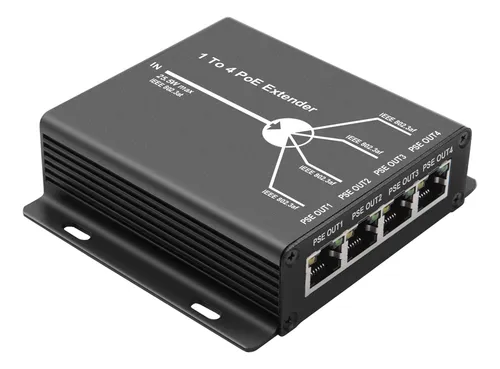 Extensor y repetidor lan poe para 100 m adicionales hotsell