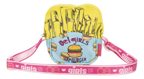 Bolsa Niñas Crossbody Cloe Dizil Mediana Color Multicolor