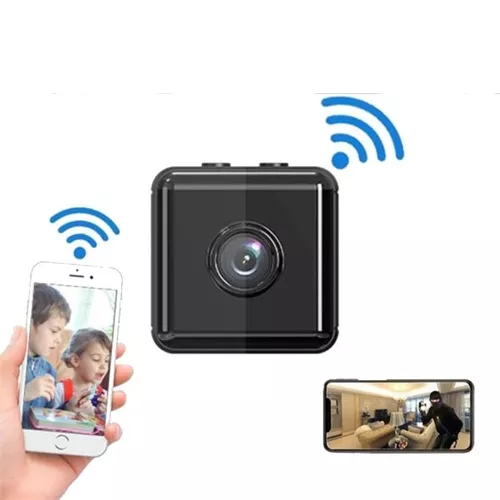 Mini Camara Espia Wifi 1080p Inalambrica Micro Sd App Oculta