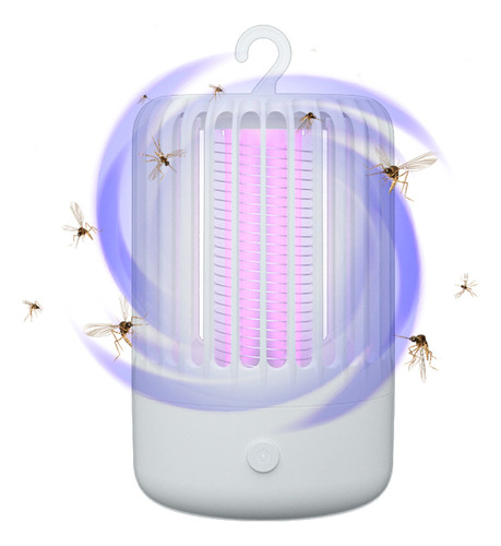 Insectocutor Lampara Led Gadnic Repelente Moscas Y Mosquitos