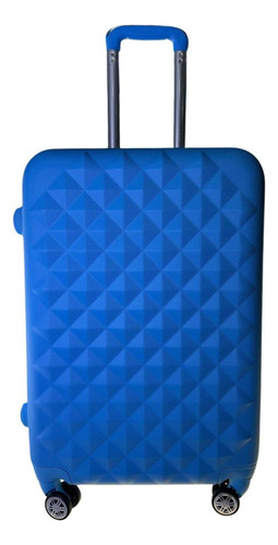 Mala De Viagem Rodinha Abs 10kg Rígida Cor: Azul Bebe