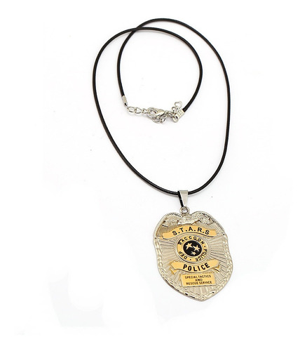 Collar Resident Evil, S.t.a.r.s., Insignia Llavero, Peligro