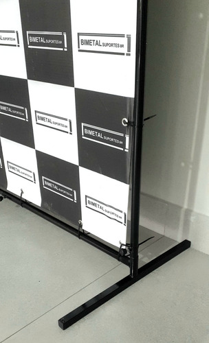 Trutura Suporte P/ Painel Feta Banner Cortina 1,5 X 2,2m