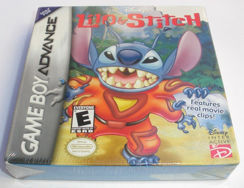 Lilo Stitch 1 Game Boy Advance Gba Lacrado Mario Disney