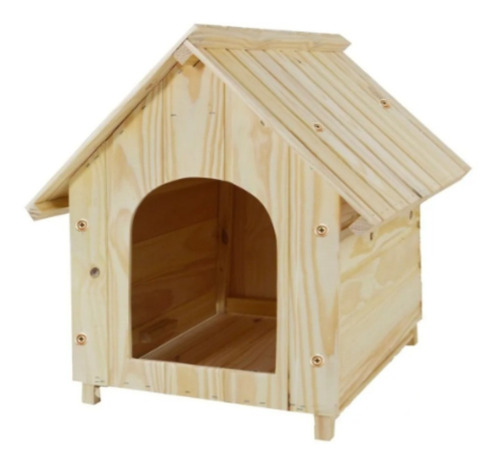Casa De Cachorro Madeira Pinus Pet Número 6 Mais Dog
