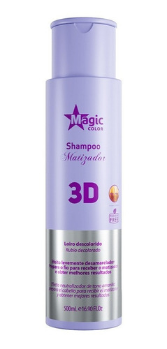 Shampoo Matizador 3d 500 Ml