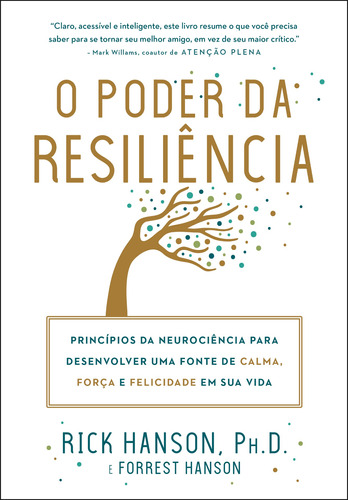 O poder da resiliência: Princípios da neurociência para desenvolver uma fonte de calma, força e felicidade em sua vida, de Hanson, Rick. Editora GMT Editores Ltda., capa mole em português, 2019