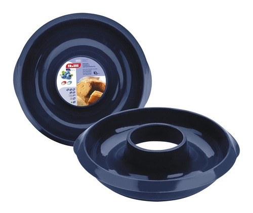 Molde Lfgb Para Rosca O Savarin 24 Cm Marca Ibili Color Azul