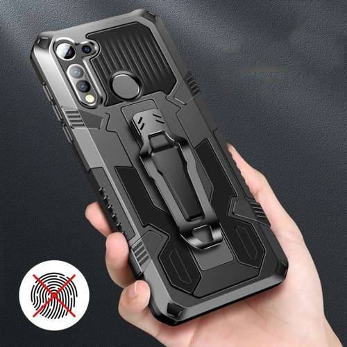 Imagem 5 de 5 de Capa Case Capinha Armadura Com Clip Suporte Moto G Stylus