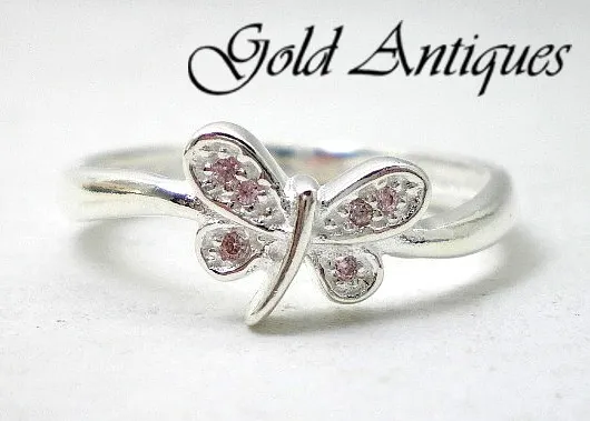 Anillo De Plata 925 Y Rosa De Francia