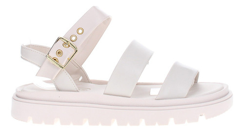 Sandalia Casual Blanca Mujer 5504-101-9569 Moleca