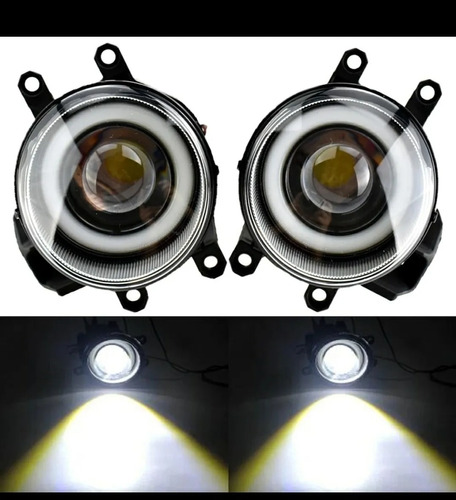 Faros Niebla Led Lupa 4d Aro Led Toyota Rav4 2016 Al 2018