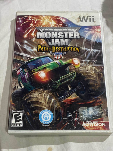 Monster Jam Path Of Destruction Nintendo Wii