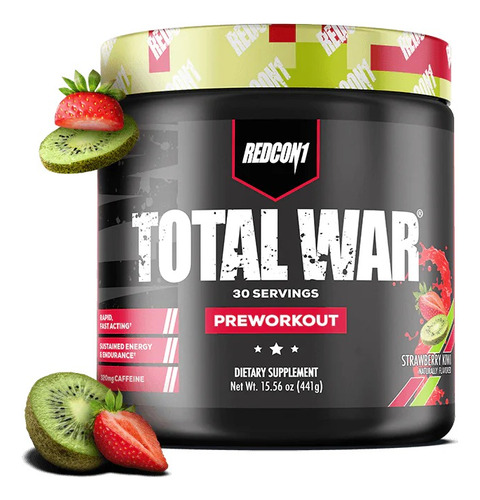 Redcon1 Total War Pre-entreno Sabor Fresa Kiwi