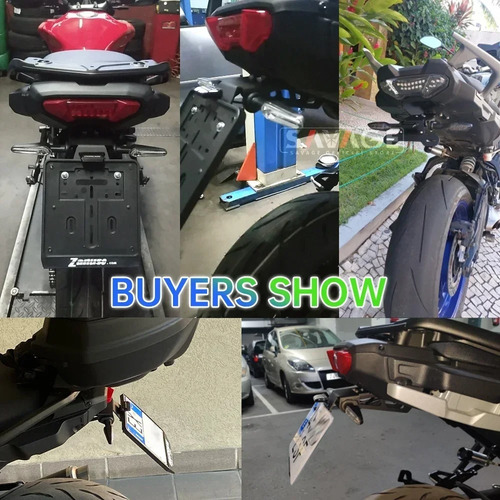 Soporte De Matrícula Para Yamaha Mt07 Tracer 700