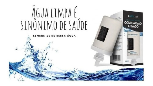 Imagem 3 de 4 de Kit 2 Velas Carvão Ativado Agua Filtro De Barro Purificador