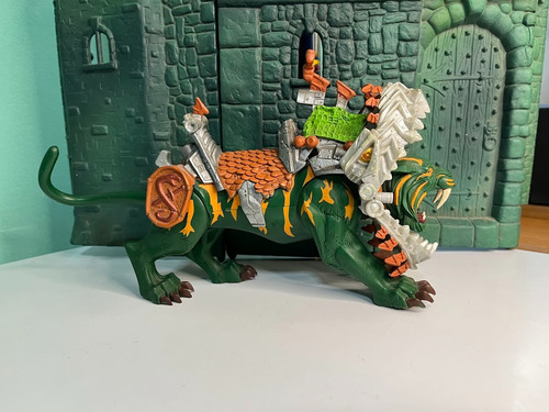 Battlecat Masters Of The Universe Mattel 2003, Con Armadura. (Usado)