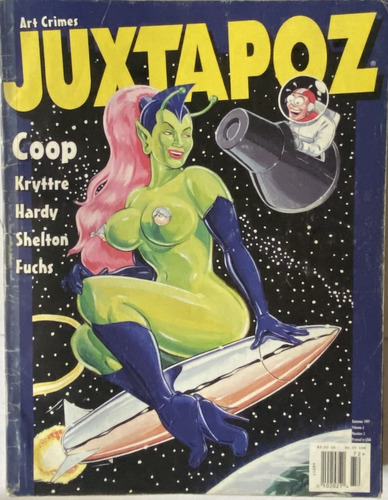 Juxtapoz, Arte, Gilbert Shelton Ilustración   1997  X7