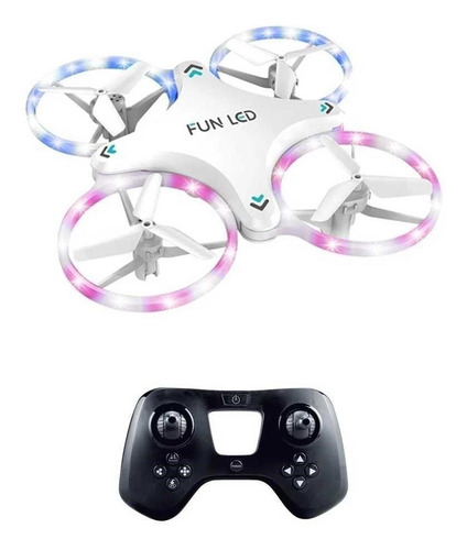 Drone Fun Led Com Controle Remoto 30mt 7min Es354 - Atrio