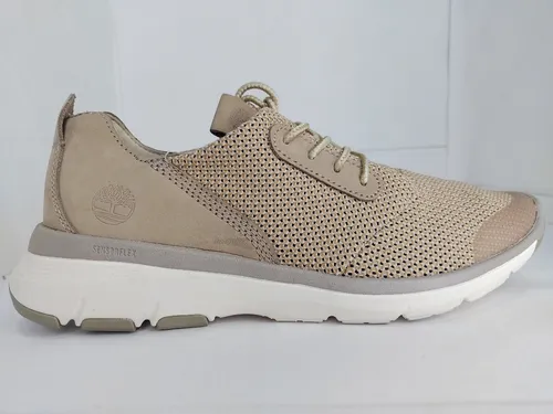 Tenis Timberland Mujer Outdoor Textil Beige Sensorflex