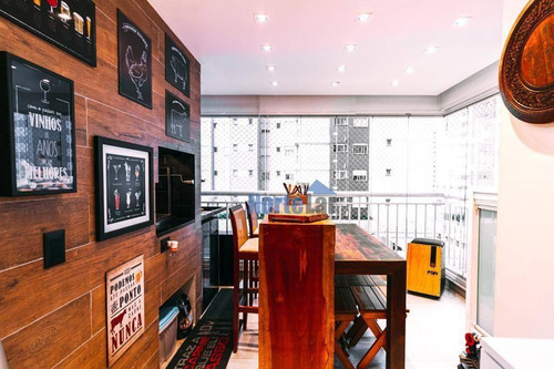 Imagem 2 de 30 de Apartamento 69 M2 - 2 Dormitórios 1 Suíte - Varanda Gourmet- Barra Funda - Ap5608