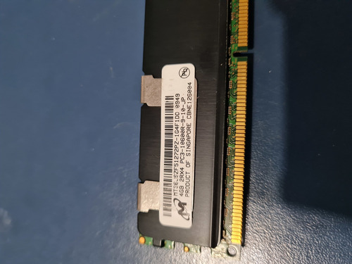 Imagem 2 de 3 de Memoria 4 Gigas Pc3 10600r 9 10 Jp Para Servidores