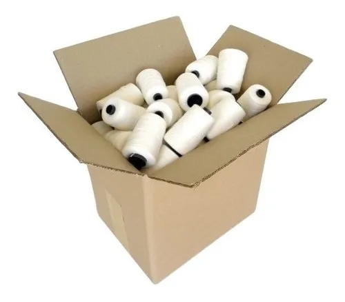 comprar Linha Fio Para Máquina De Costurar Sacaria - 40 Cones Cu002F Cor Branco