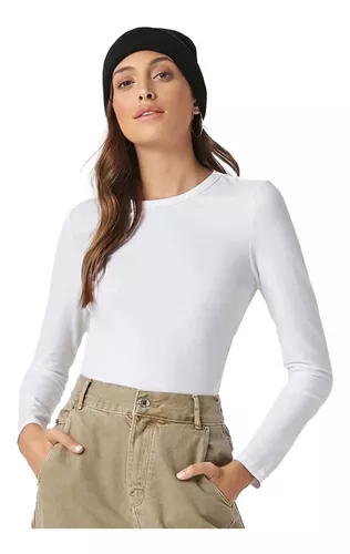 Camiseta Térmica Mujer Blanca X3 Unidades Santana - Compra Ahora