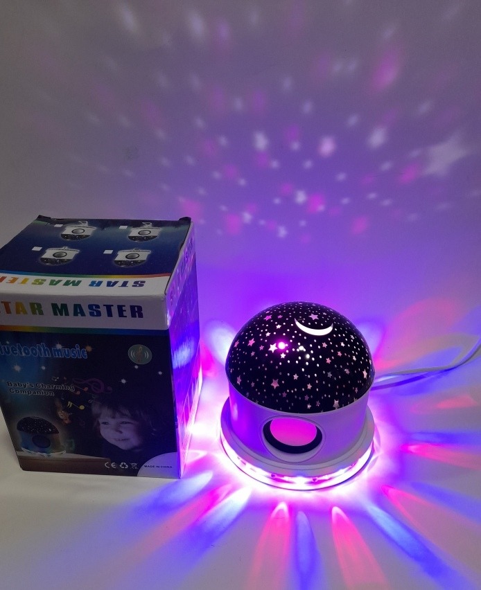 Lampara Led Rgb Luna Y Estrellas Parlante Bluethoo | Mercado Libre