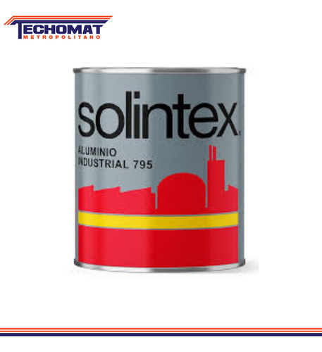 Aluminio Industrial 1/4 De Galón 795 Solintex