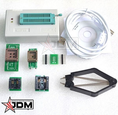 Imagen 5 de 9 de Programador Usb Tl866 Tl866cs Minipro Con Accesorios