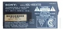 Comprar Placa Main Sony Kdl-40ex725
