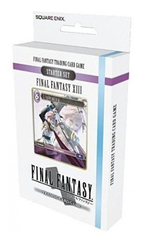 Final Fantasy Tcg Xiii Plataforma De Inicio Hielo Y Relampa