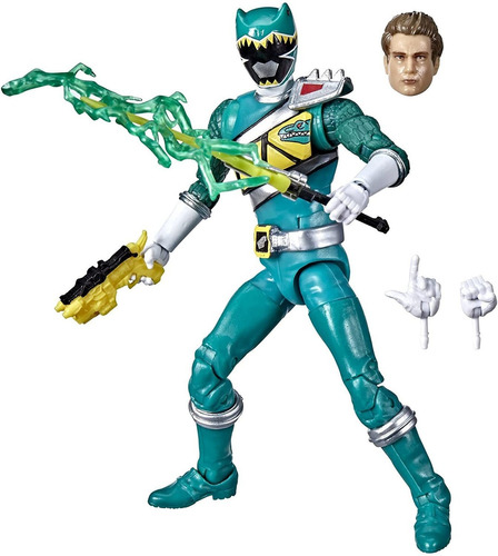 Lightning Collection Dino Charge Green Ranger  Figura D...