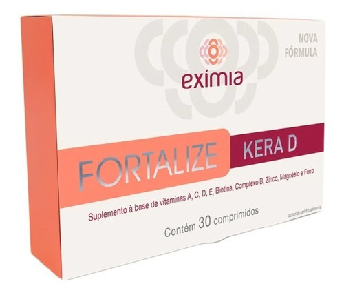 Imagem 1 de 2 de Eximia Fortalize Kera D Original 30comprimidos