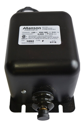 Transformadores De Ignición Marca Allanson Mod 1092