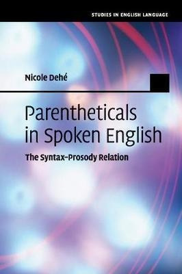 Studies In English Language: Parentheticals In Spoken Eng...